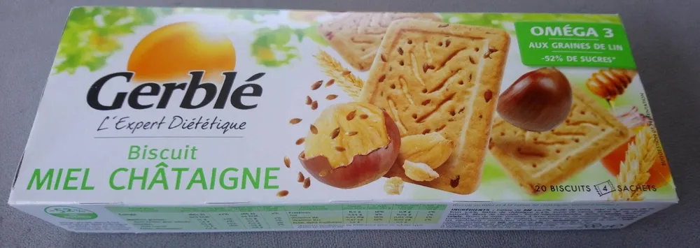 Biscuit miel châtaigne