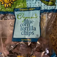 Organic Blue corn tortilla chips