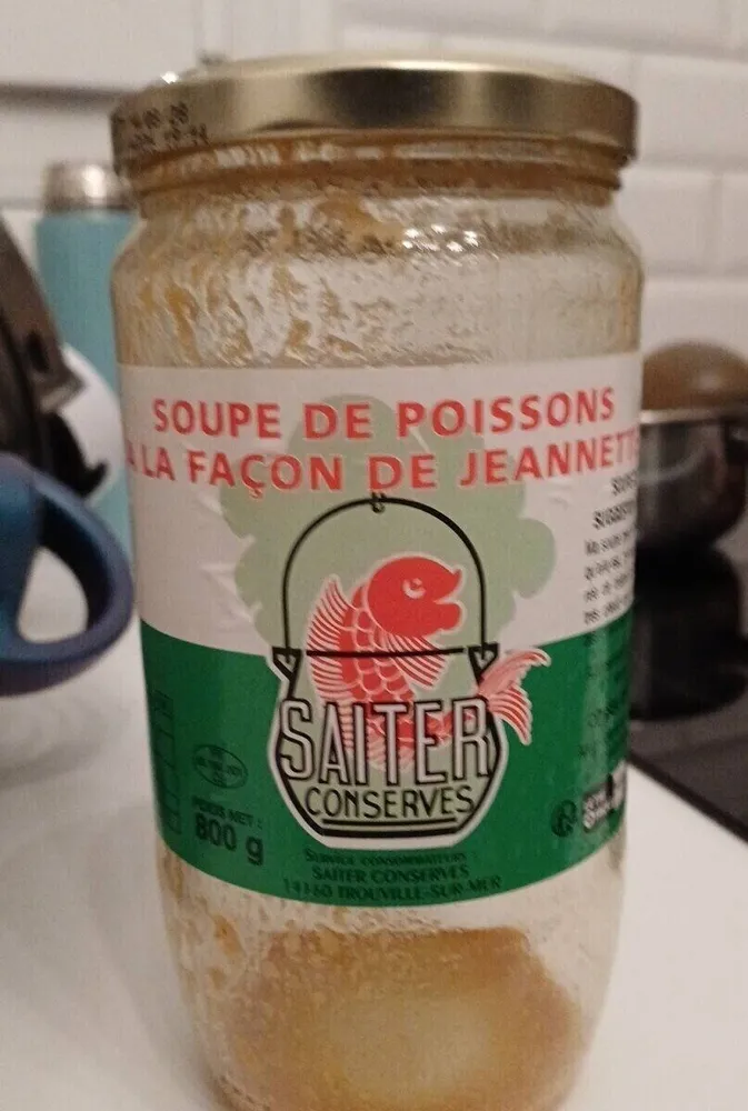 Soupe de poisson à la façon Jeannette