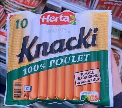 Knacki 100% poulet