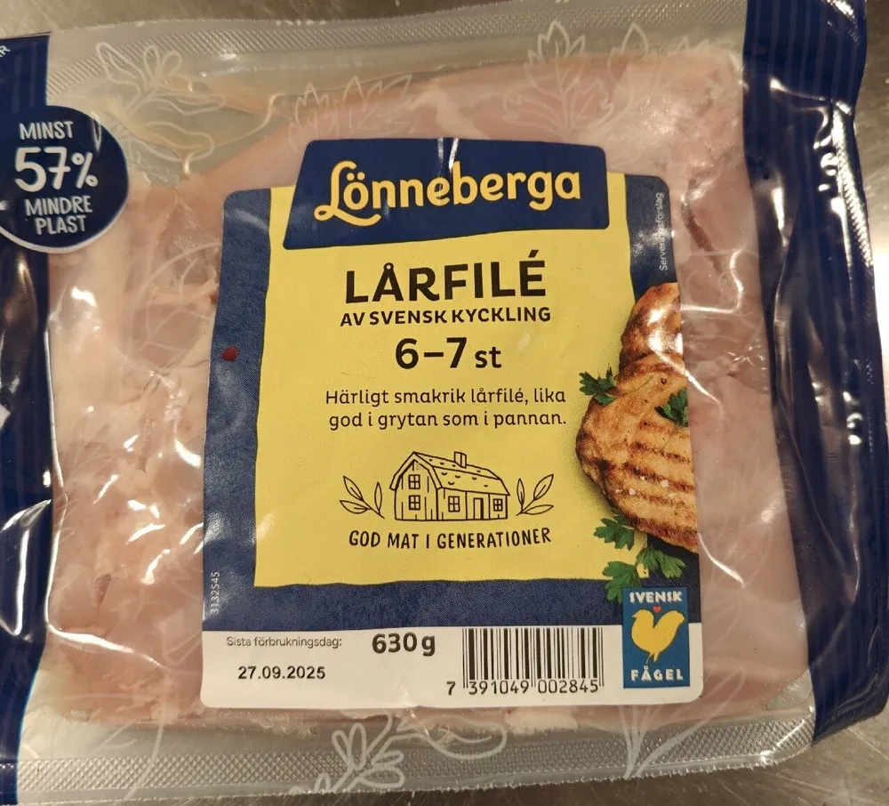 Kycklinglårfilé