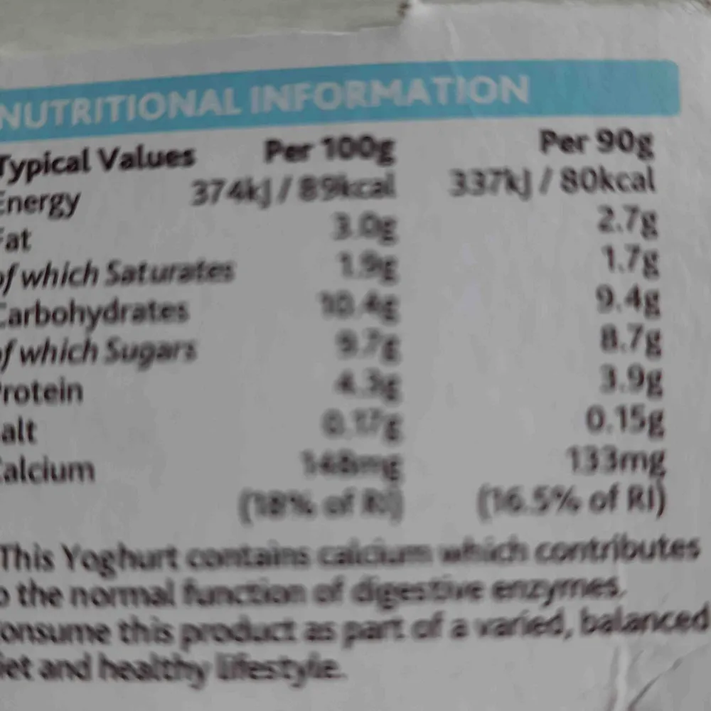 Strawberry Yoghurt