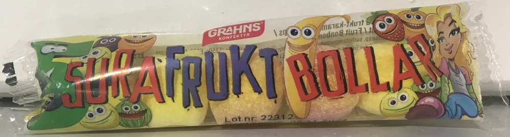 Sura Frukt Bollar