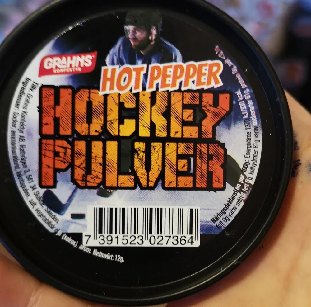 Hot pepper Hockey Pulver
