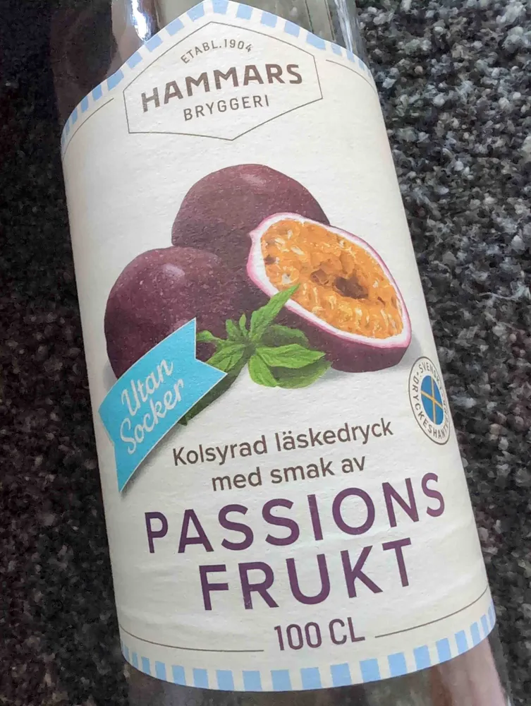 Passionsfrukt utan socker