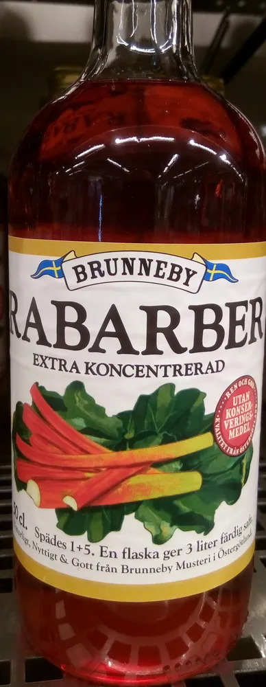 Rabarbersaft Extra Koncentrerad