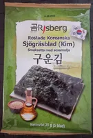 Rostade Koreanska Sjögräsblad