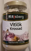Vitlök krossad