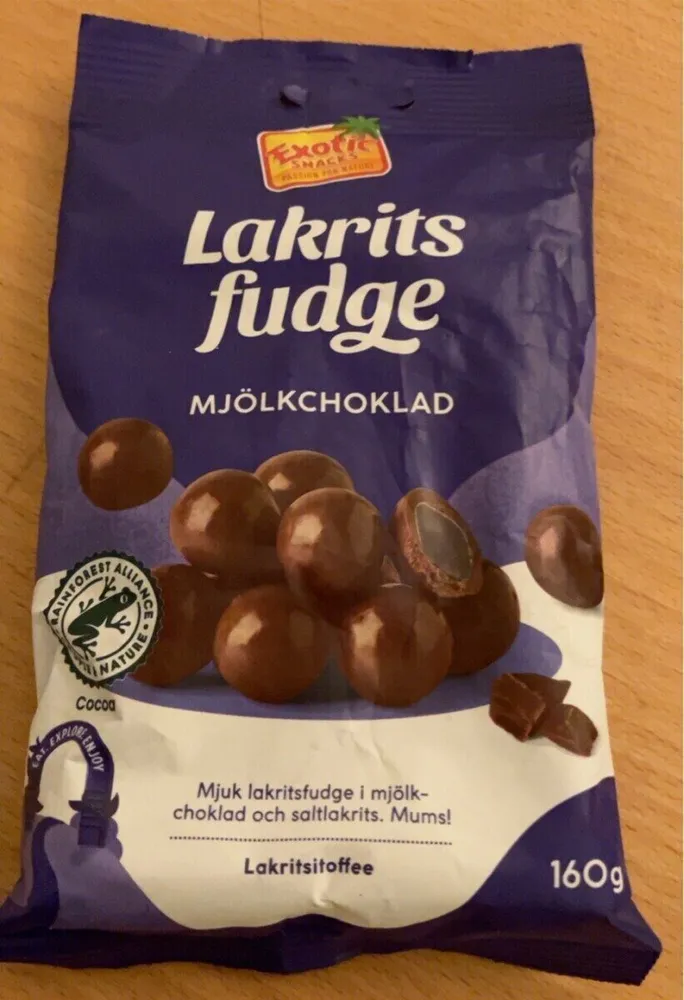 Lakrits fudge