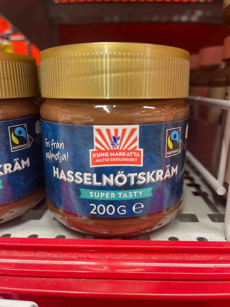 Hasselnötskräm Super Tasty