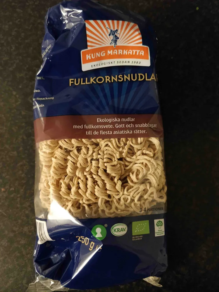 Fullkornsnudlar