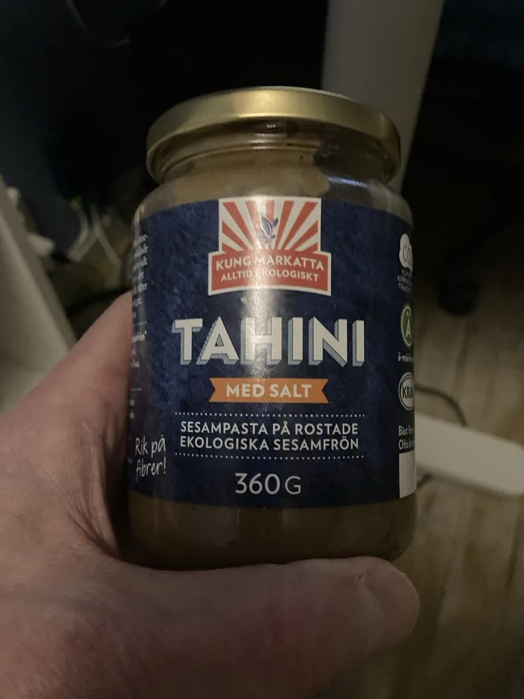 tahini med salt