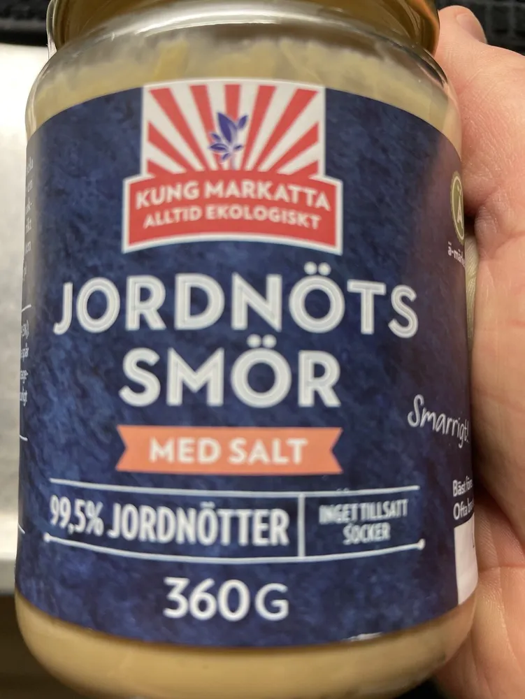 Jordnötssmör Med Salt
