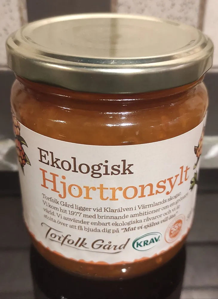 Ekologisk hjortronsylt