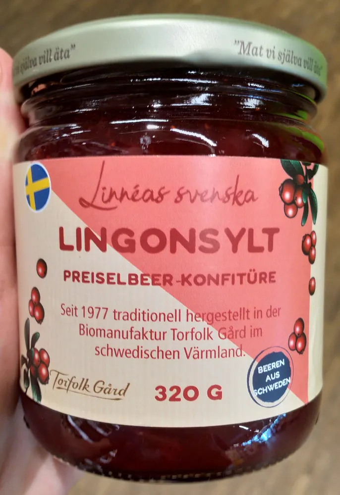 Preiselbeer-Konfitüre