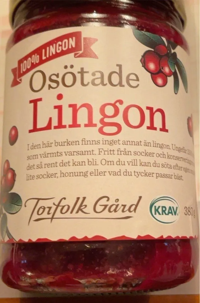 Osötade lingon