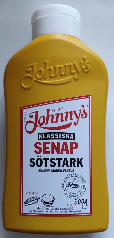 Johnny´s Senap Söt stark