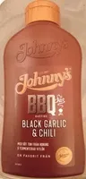 Johnny's BBQ Sås Black Garlic & Chili