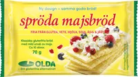 spröda majsbröd