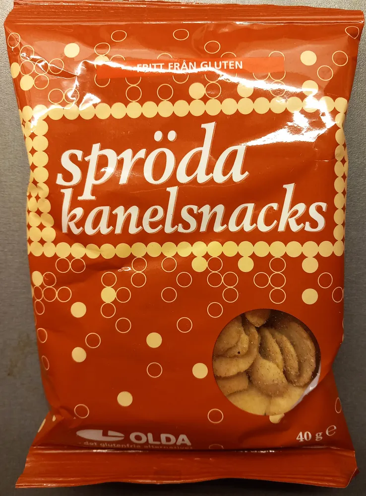 Spröda kanelsnacks