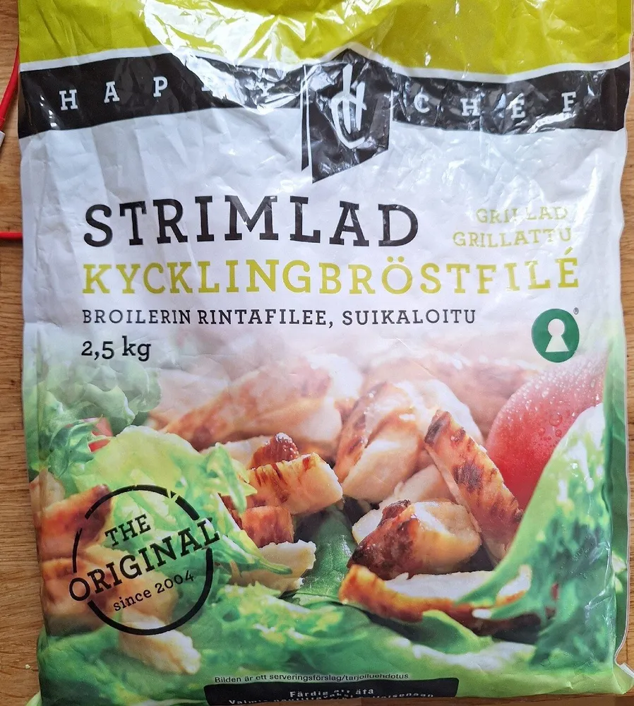 Strimlad Kycklingbröstfile