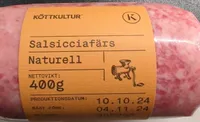 Salsicciafärs Naturell