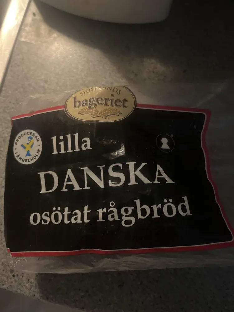 Lilla Danska Osötat Rågbröd