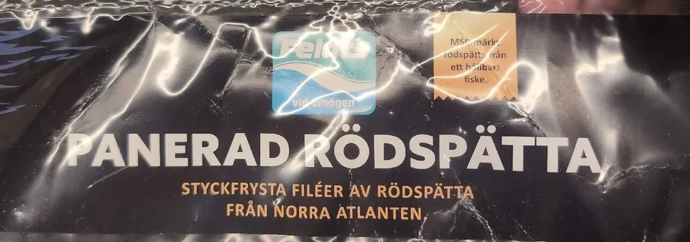Panerad Rödspätta