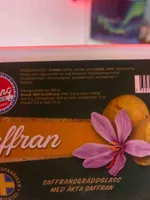 Saffransgräddglass Med Äkta Saffran