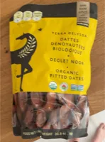 Dattes dénoyautées biologique