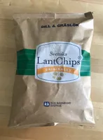 Potatischips med smak av dill & gräslök