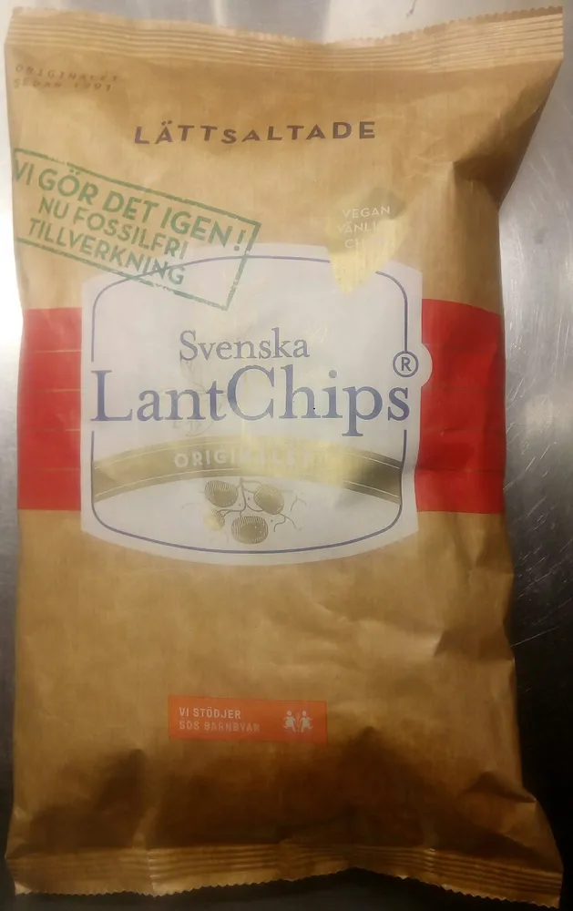 Svenska LantChips Lättsaltade