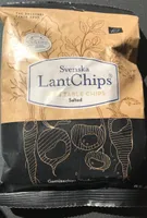 Vegetable chips salted