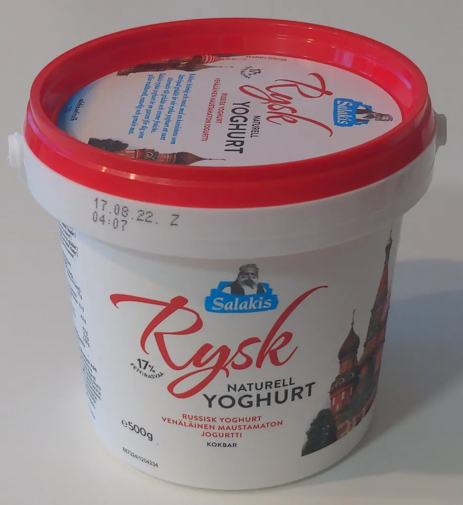 Rysk naturell yoghurt