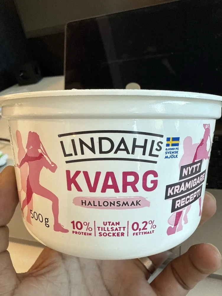 Kvarg hallonsmak