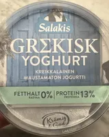 Kreikkalainen maustamaton jogurtti