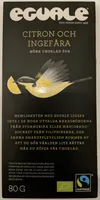Citron och Ingefära Mörk Choklad 60%