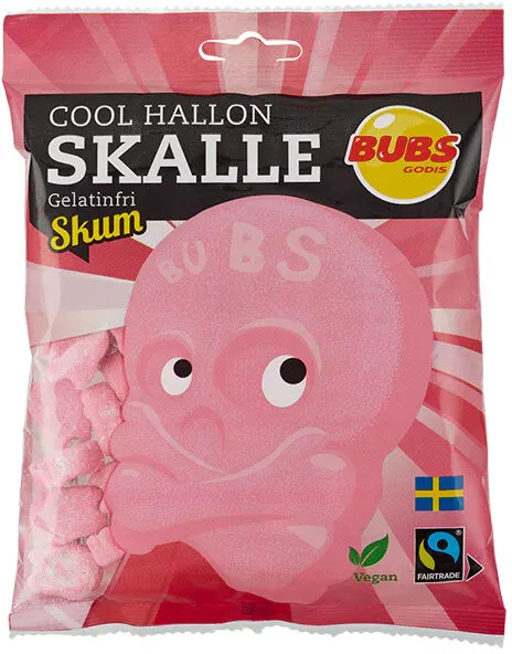 Cool Raspberry Skull