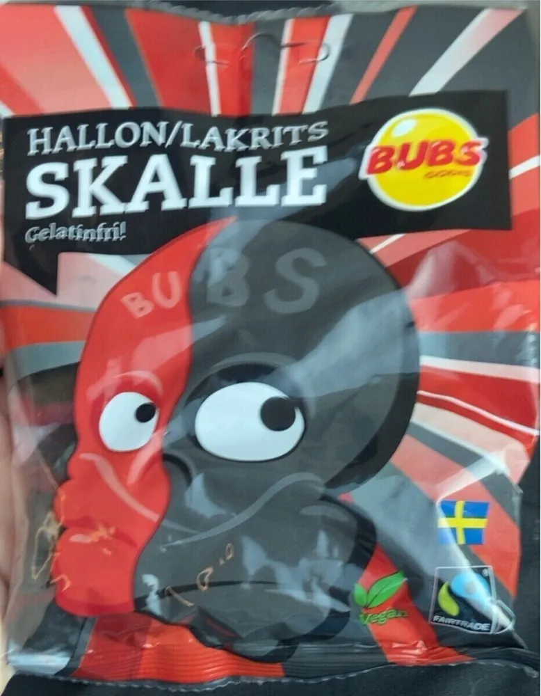 Hallon lakris skalle