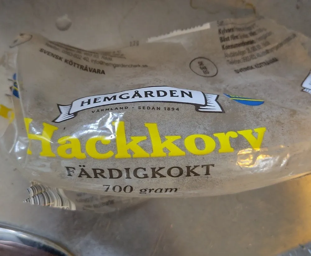 Hackkorv