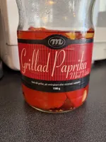 Grillad Paprika Med Vitlök