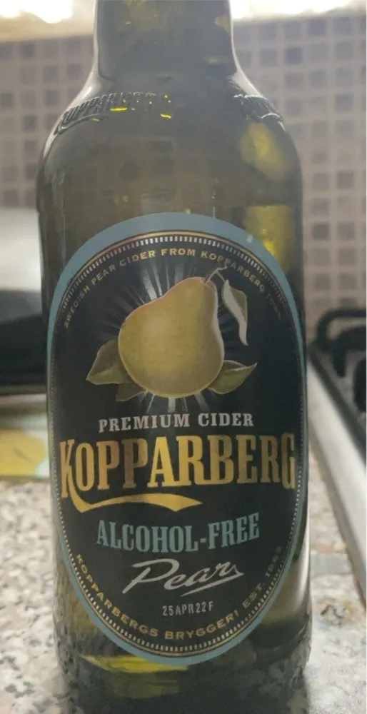 Alcohol Free pear cider