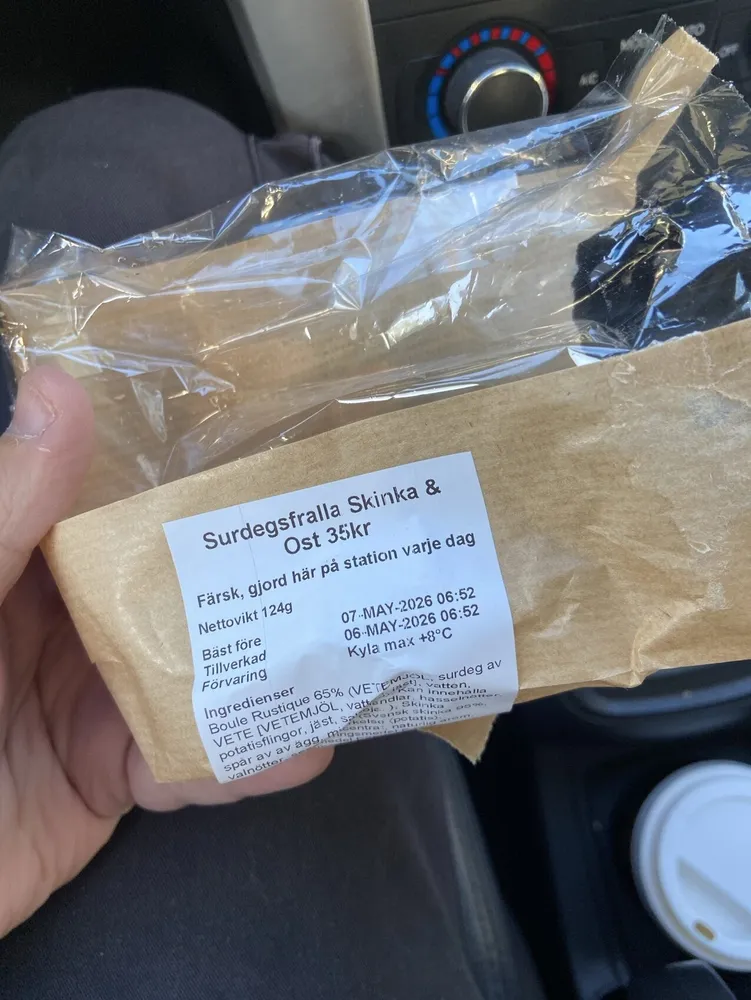 Surdegsfralla ost & Skinka