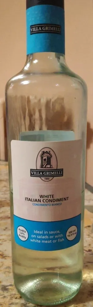 White Italian c condiment