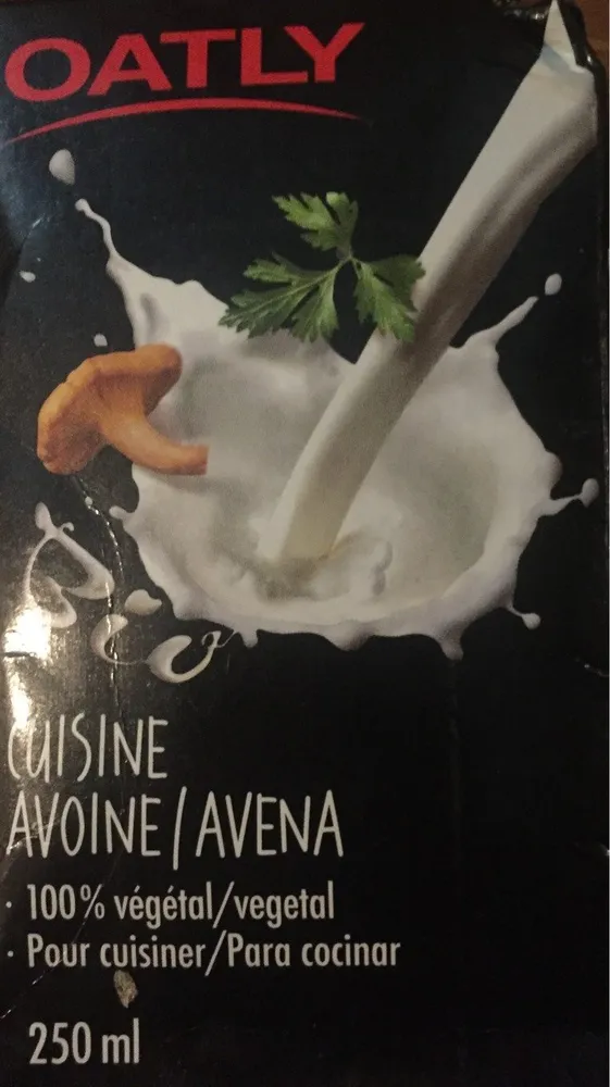 Crème Cuisine à L'avoine, Oatly Cuisine, 25cl