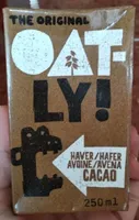 Bebida avena con cacao