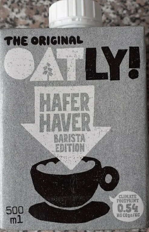 Oatly Hafer Barista Edition