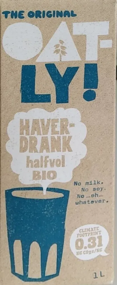 Haver-drank halfvol bio