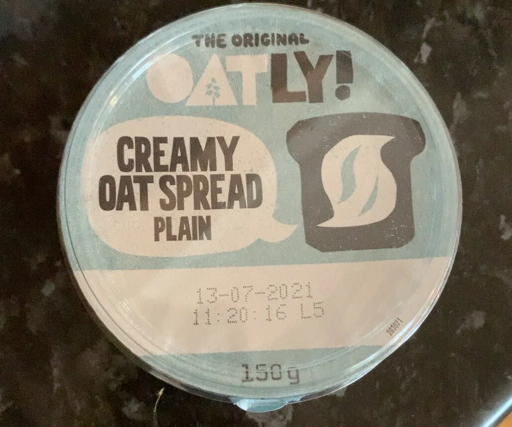 Creamy oat spread plain