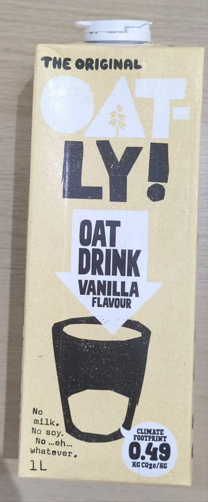 Oatly Oat Drink Vanilla Flavour